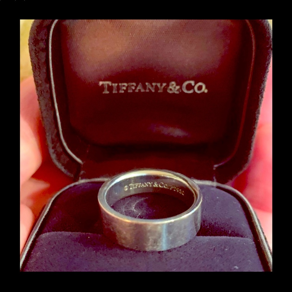 Authentic Tiffany’s & Co Platinum Band